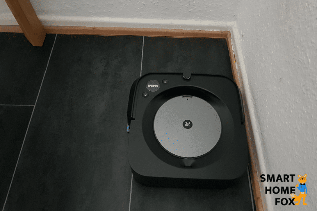 robot laveur irobot braava jet m6 forme carree